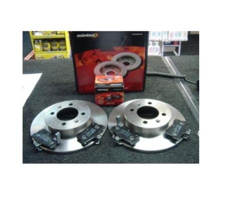 ROVER MGF MGTF 135 160 TROPHY MINTEX BRAKE DISC BRAKE PADS REAR