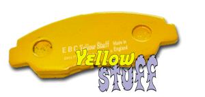 VECTRA VXR 2.8 T 255 YELLOWSTUFF FRONT REAR BRAKE PADS