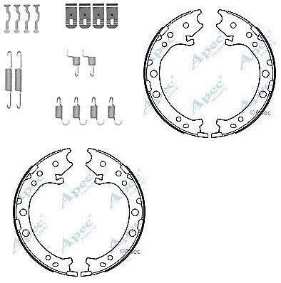 FOR  CR-V 2.2-i-CDTi DTEC i-VTEC REAR HANDBRAKE PARKING SHOES + FITTING KIT 