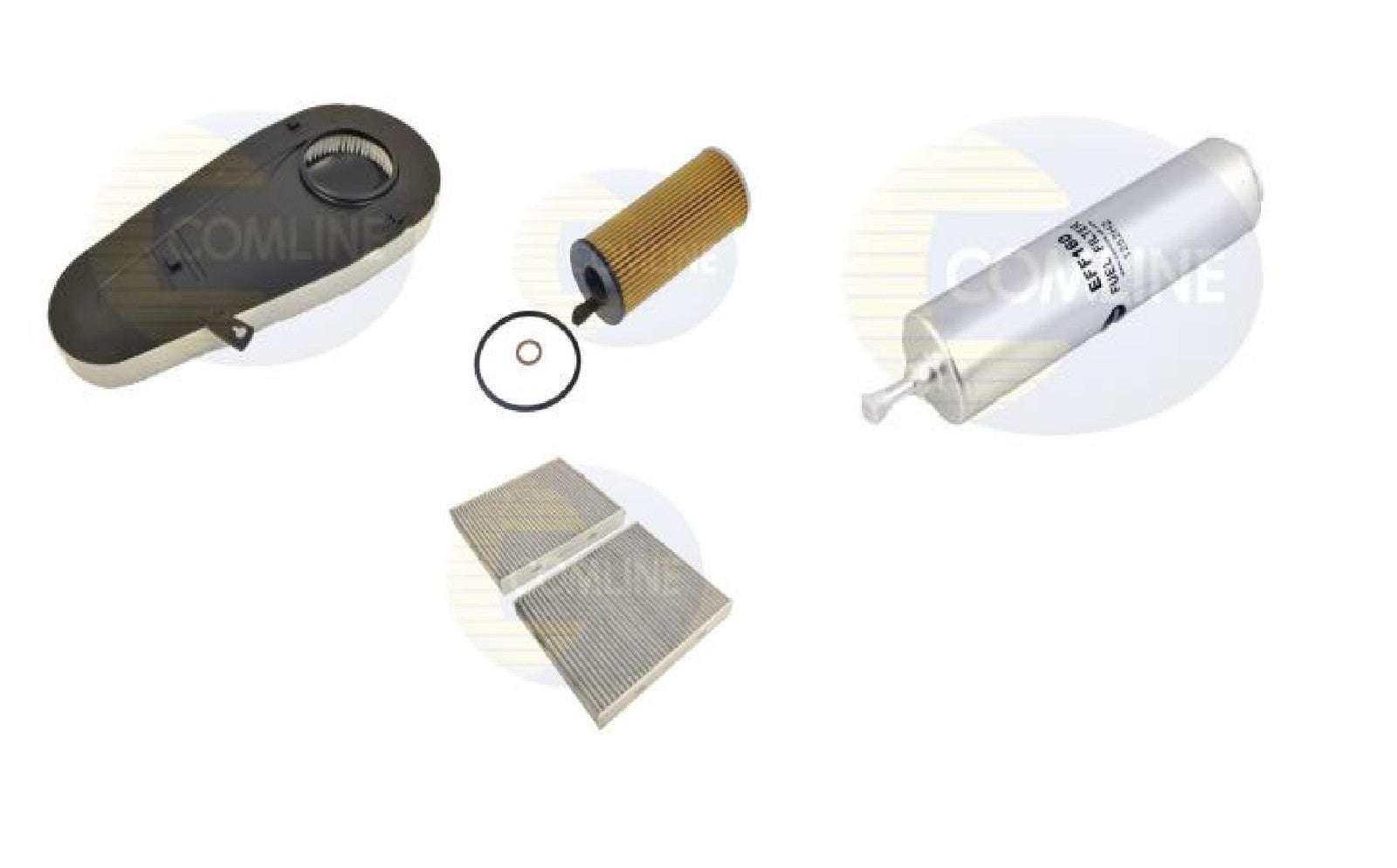 FOR BMW  520D 2.0D F10 F11 AIR OIL FUEL POLLEN CABIN FILTER KIT N47D20 2010