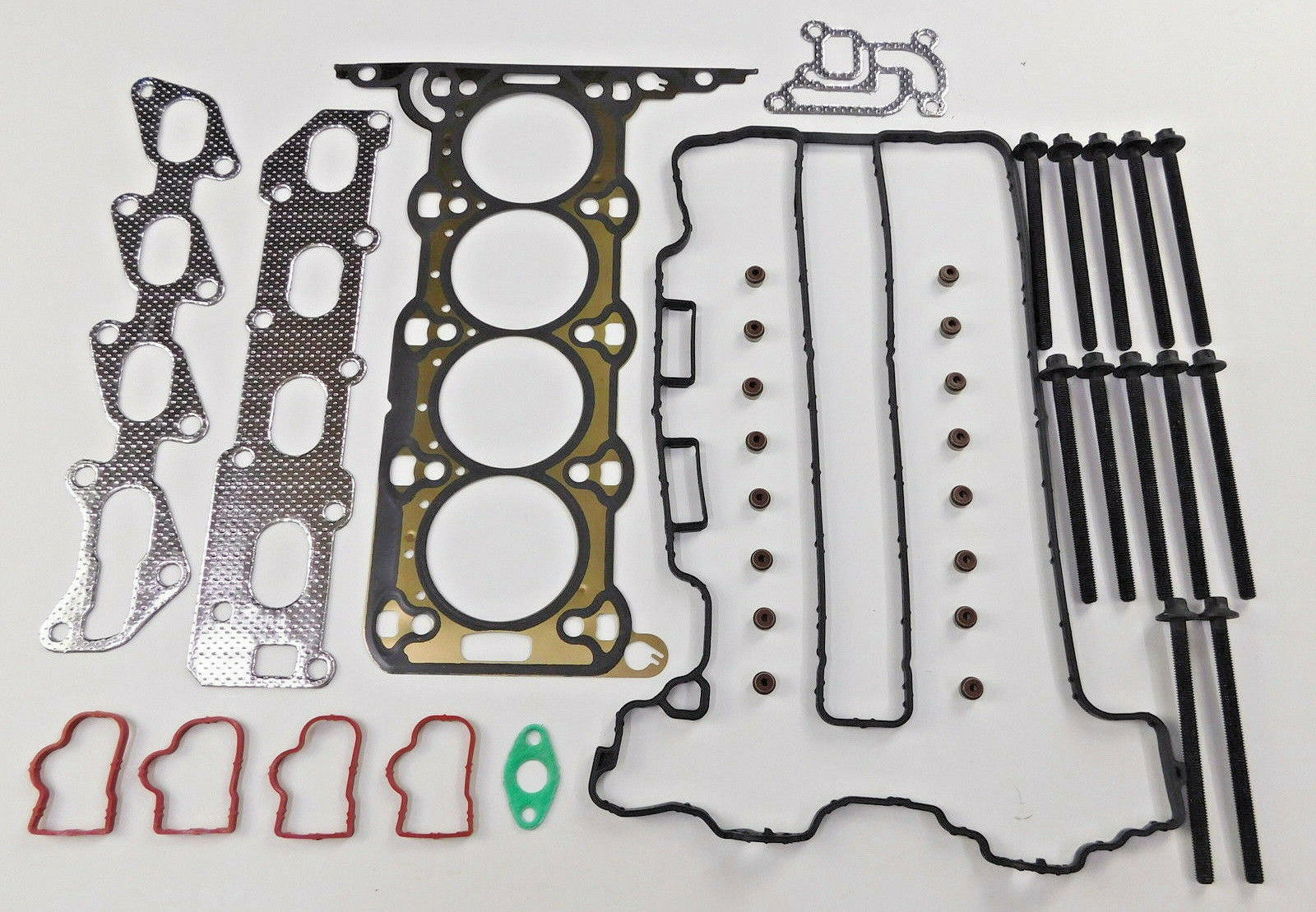 FOR VAUXHALL ASTRA CORSA MERIVA 1.2 1.4 Z12XEP Z14XEP HEAD GASKET SET & BOLTS