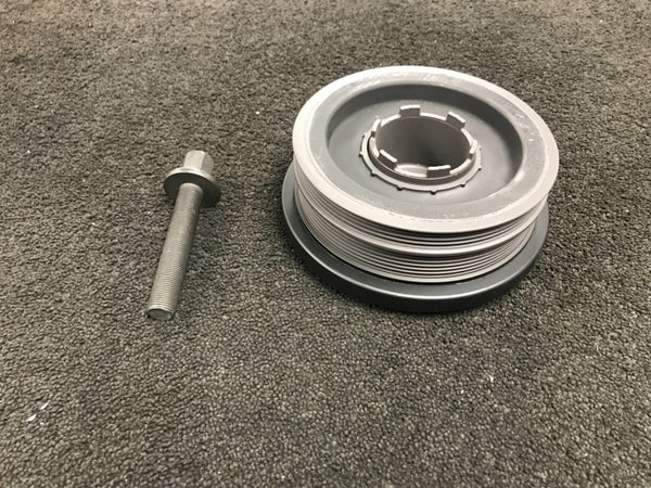 3 SERIES 320D SE TOURING (MK5 (E91))  CRANKSHAFT DAMPER PULLEY and fan belt