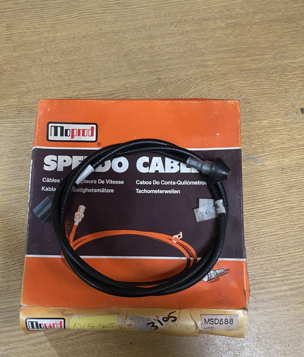 FOR ROVER SD1 2300 2600 3500  RHD 1977-82 SPEEDOMETER CABLE MSD588