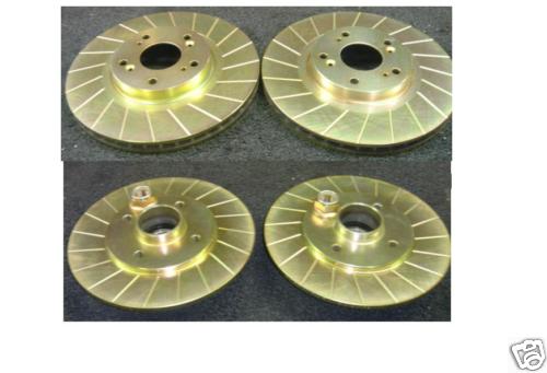 CLIO SPORT 172 GROOVED BRAKE DISC FRONT REAR