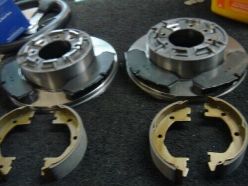 FOR IVECO DAILY 45C11 45C14 C15 45C17 45C18 REAR BRAKE DISC PADS HANDBRAKE SHOE