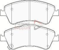 FOR TOYOTA AVENSIS FRONT BRAKE PADS 2009 ON MODELS FULL SET NEW ADB31588