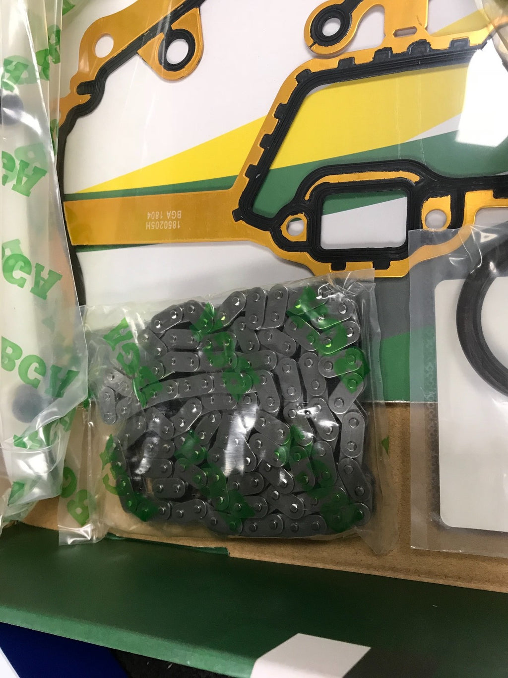 FOR VAUXHALL ASTRA J CORSA D 1.3CDTi TIMING CHAIN KIT HEAD GASKET SET BOLTS