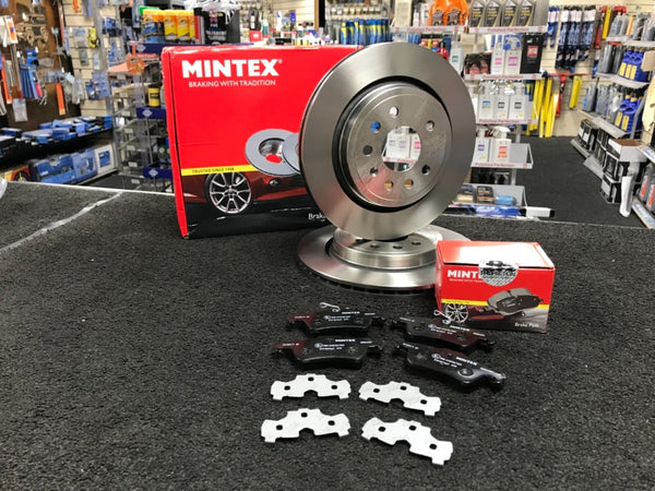 VECTRA C SIGNUM 02> MINTEX REAR VENTED BRAKE DISC & PADS