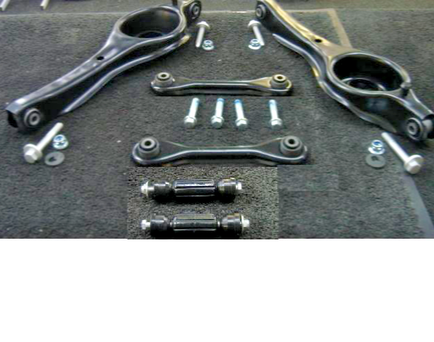 FORD FOCUS MK1 98-2004 REAR AXLE WISHBONE TRAILING ARM ANTI ROLL BAR LINK KIT