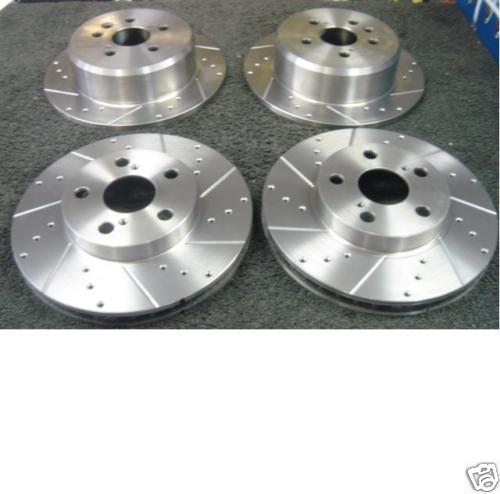 ACCORD 2.0 2.2CTDI  03-08 DRILLED GROOVED BRAKE DISCS