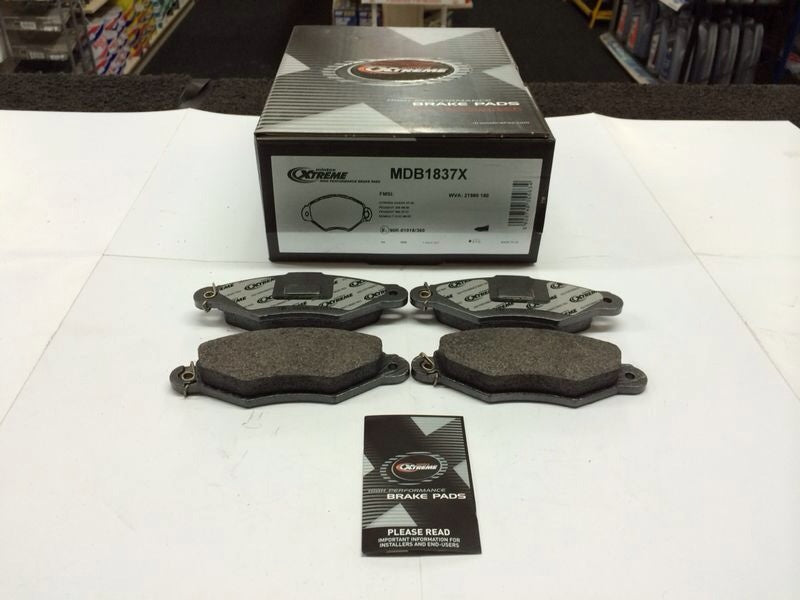 XSARA  PEUGEOT 306  MINTEX  XTREME BRAKE PADS MDB1837