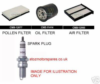 FOR MITSUBISHI SPACE STAR OIL AIR CABIN POLLEN FILTER 1.3