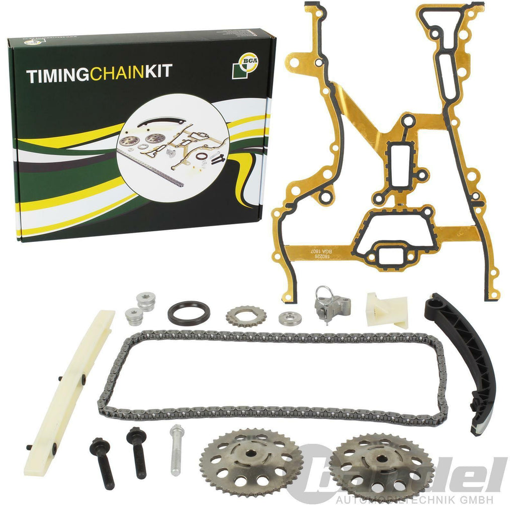 FOR VAUXHALL OPEL CORSA C 1.2 16V Z12XE TIMING CHAIN KIT HEAD GASKET SET BOLTS