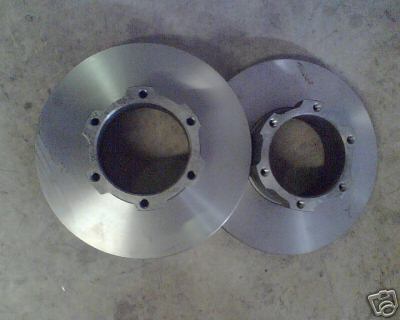 FOR MERCEDES T2 609D 608D 709D 711D T2 FRONT VENTED BRAKE DISCS 304MM 15" WHEELS