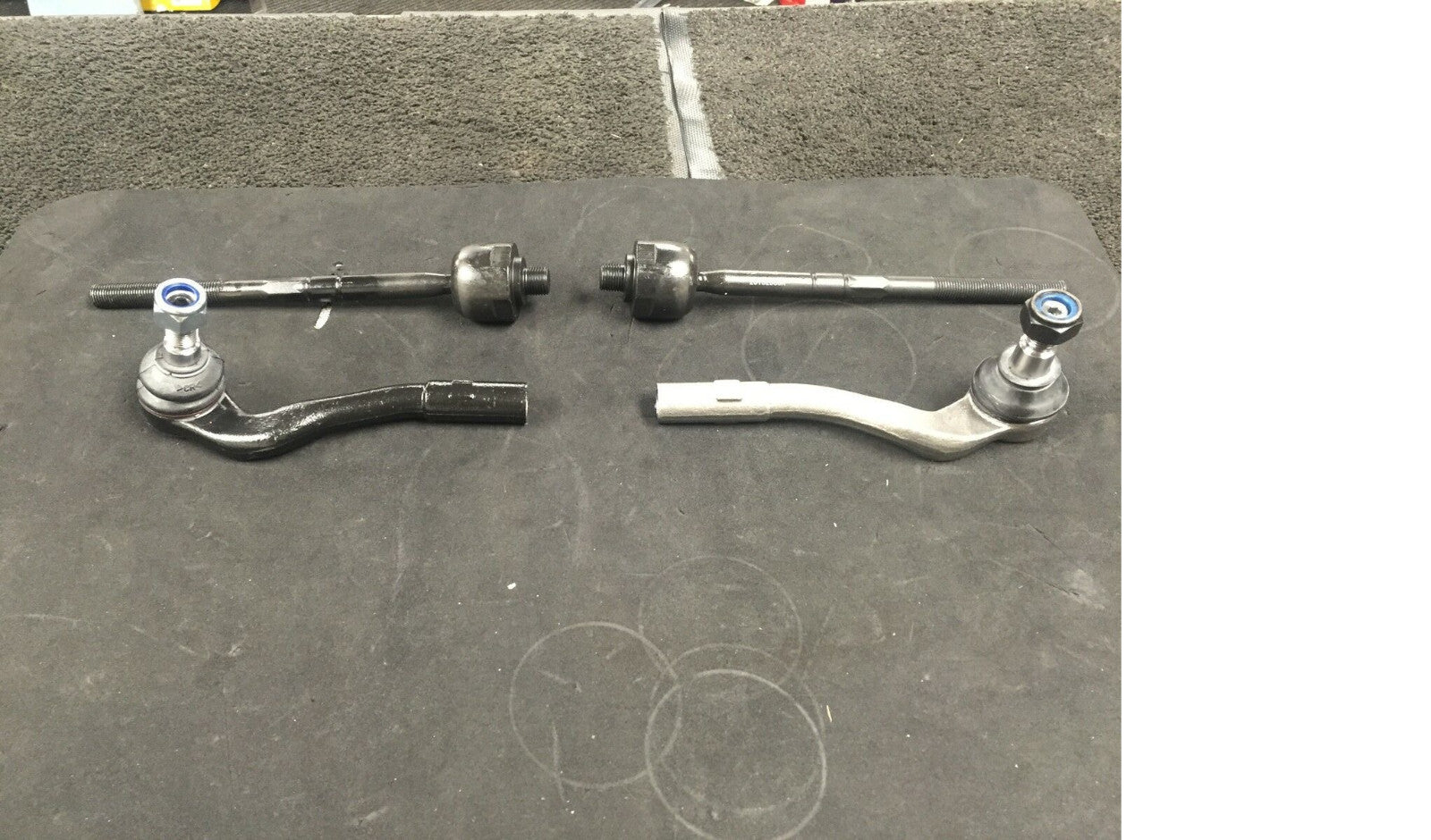 FOR MERCEDES 2 INNER 2 OUTER TRACK ROD ENDS FOR HYDRAULIC STEERING WHEEL