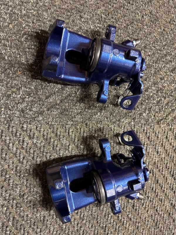 FOR VAUXHALL ASTRA G H MERIVA ZAFIRA REAR BLUE  BRAKE CALIPERS LEFT  RIGHT