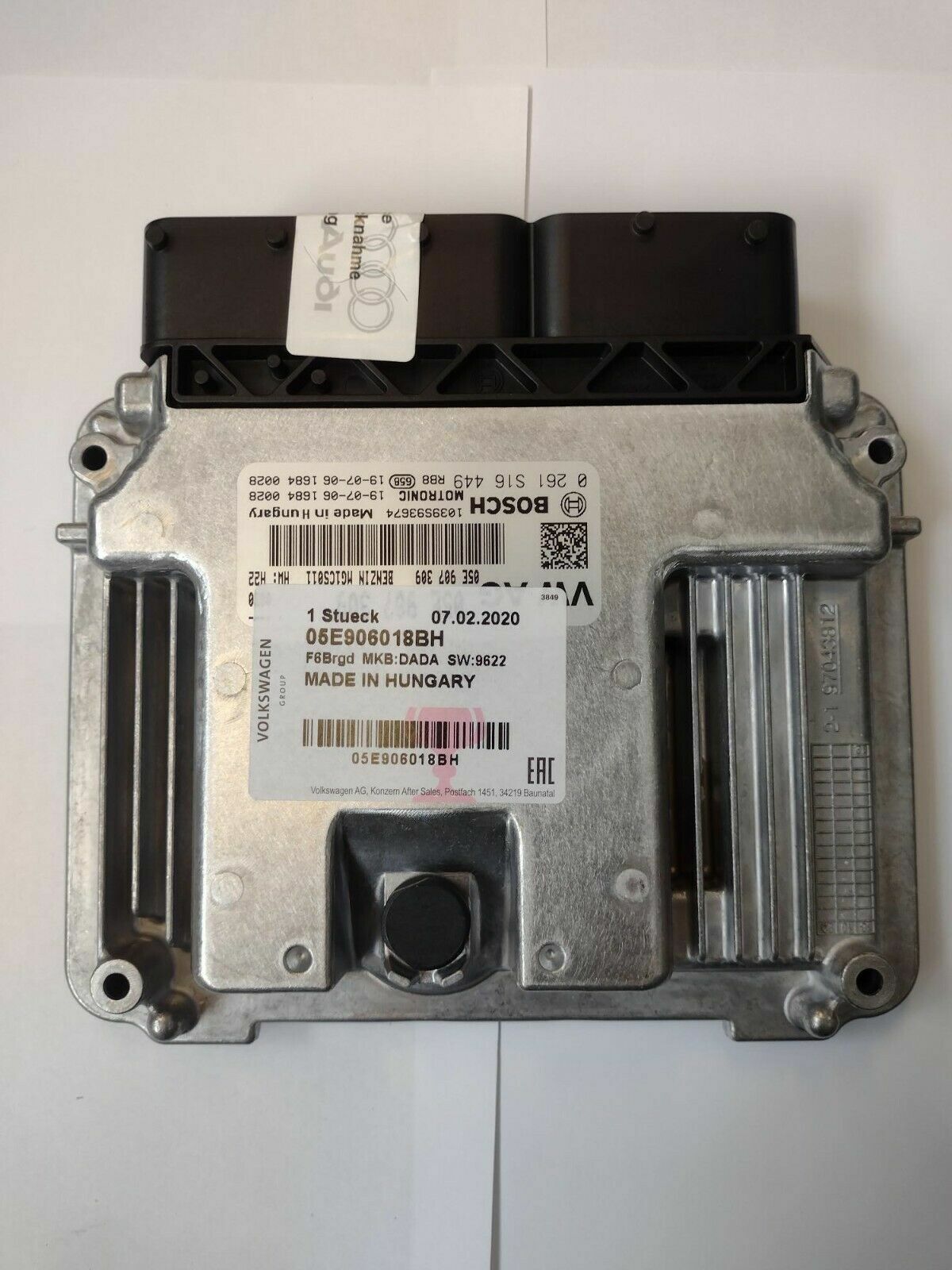 AUDI A3 S3 GOLF SKODA SEAT 1.5 DADA DACA PETROL ECU05E906018BH GENUINE NEW