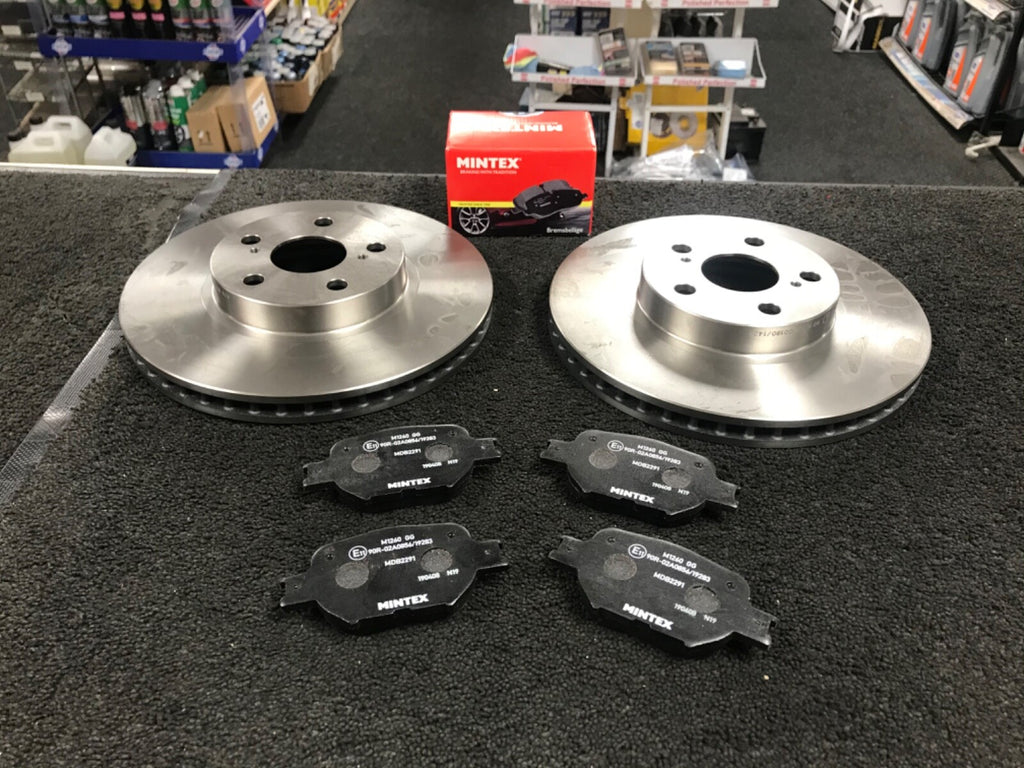 FOR CELICA VVTI 190 ZZT231 2ZZ-GE  1999 on FRONT BRAKE DISC DISCS  BRAKE PAD