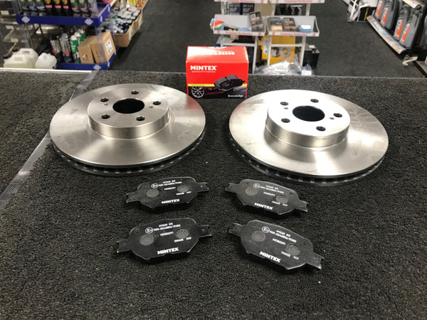 FOR CELICA VVTI 190 ZZT231 2ZZ-GE  1999 on FRONT BRAKE DISC DISCS  BRAKE PAD