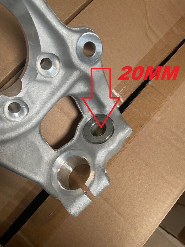 A4 AVANT TDI SE DPF (MK4 (8K) NS LH FRONT SUSPENSION KNUCKLE HUB BEARING CARRIER