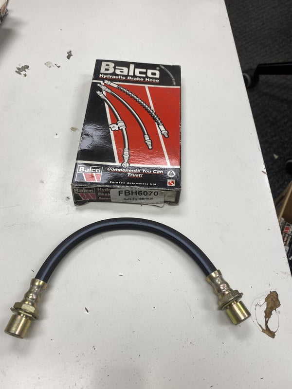 FOR DAIHATSU CHARADE 1.0 G10 1978-1983 FRONT BRAKE FLEXY HOSE FITS LEFT & RIGHT