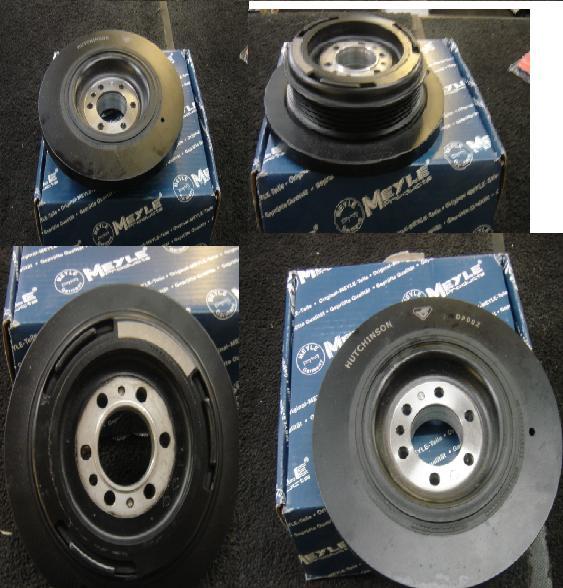 BMW 325 525 E34 E39 2.5TD E36 CRANKSHAFT DAMPER PULLEY NEW 
