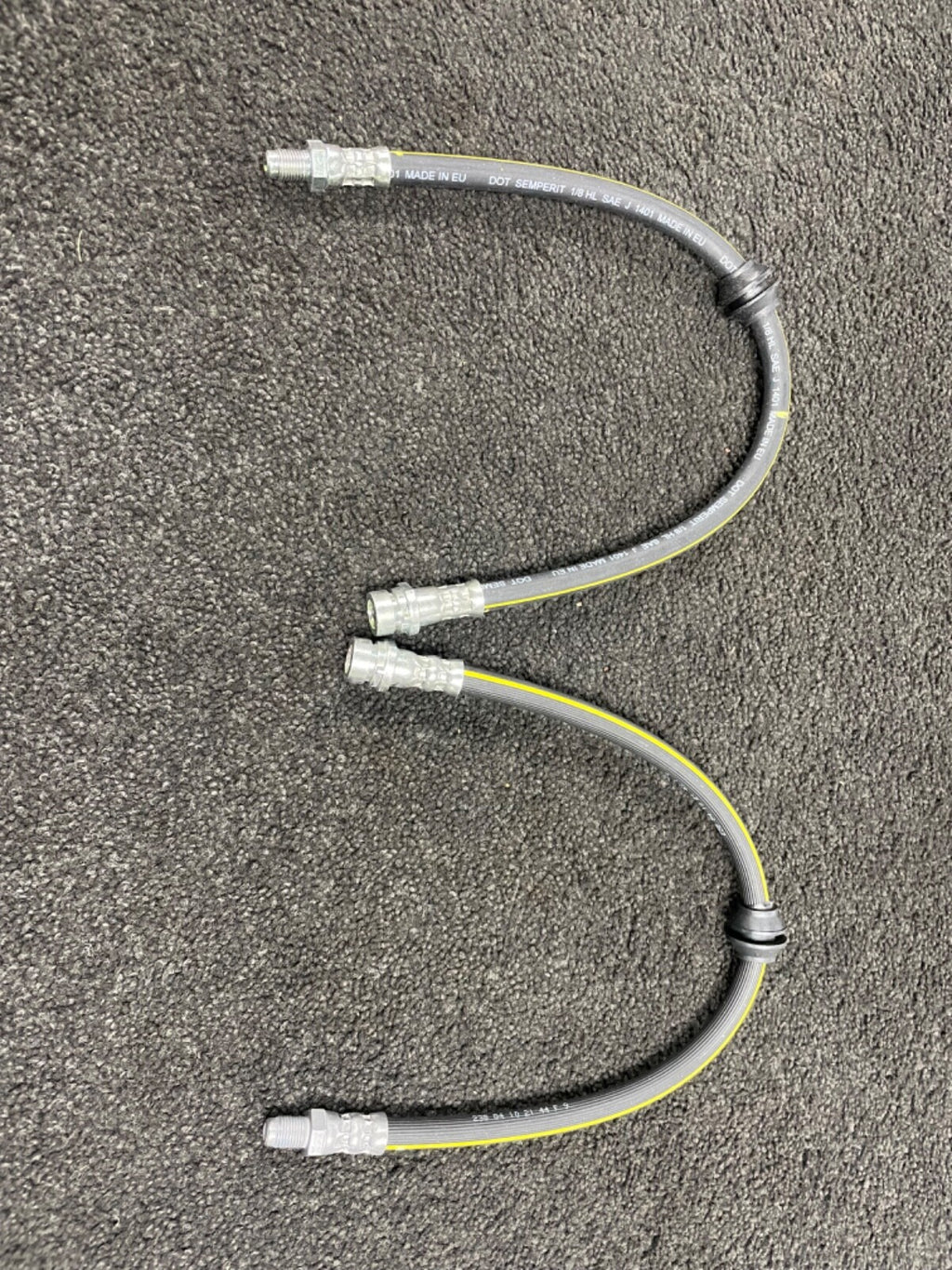 FORD FOCUS MK1 REAR BRAKE FLEXY HOSE PIPES- FOR MODELS WITH REAR DRUM BRAKES