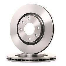 FOR MAZDA 6 2.0 2.3 GG ATENZA 2002-2008 2 X NEW MINTEX FRONT BRAKE DISCS 283MM