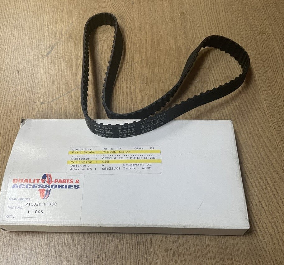 ENGINE TIMING BELT CAM BELT FOR NISSAN SUNNY  CHERREY 1.0 1.3 MODEL A382L075