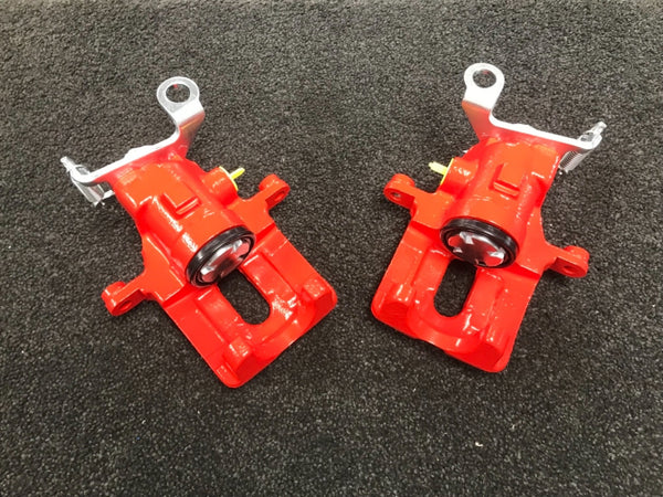 FORD FOCUS ST170 MK1 2002-2004 REAR BRAKE CALIPERS LH AND RH SIDE RED
