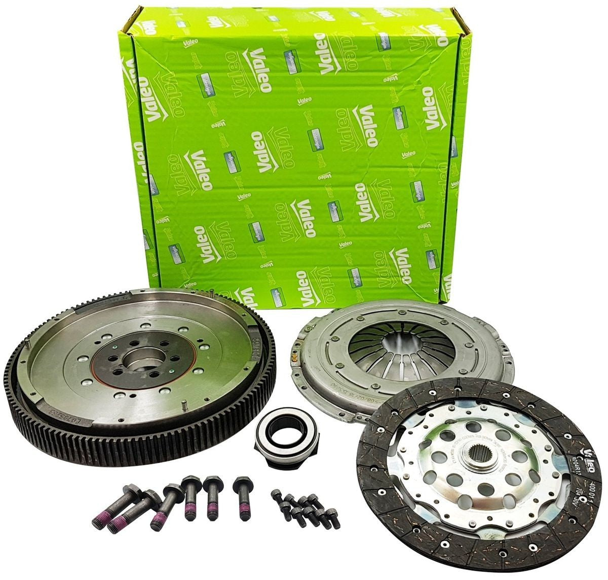 VW TRANSPORTER T5 CADDY  1.9TD DUAL MASS FLYWHEEL CLUTHC KIT  (837073) OEM Valeo