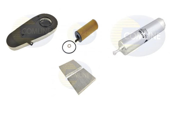FOR BMW 520 D 520D F10 F11 SERVICE KIT OIL AIR FUEL CABIN POLLEN FILTER 