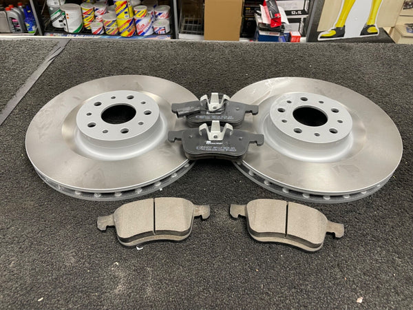  FOR FIAT DOBLO CARGO 1.3D JTD MULTIJET BRAKE DISC BRAKE PADS FRONT 284MM