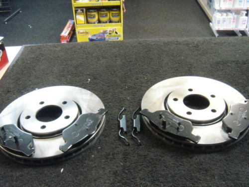 FIT FOR CHRYSLER VOYAGER 2001-07 BRAKE DISCS PADS FR ABS