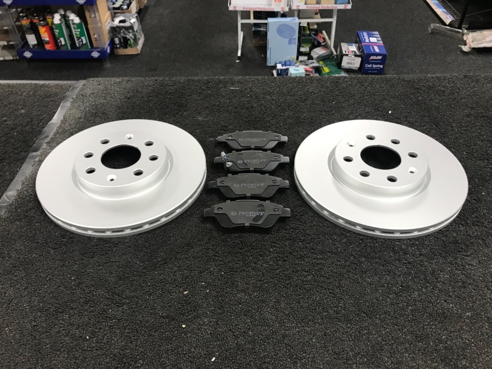 VAUXHALL ADAM   1.0 1.2 1.4 2006 ON FRONT DISCS & BRAKE PADS  