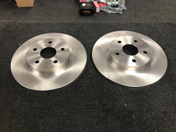 FOR TOYOTA RAV4 1.8 2.0 1994>  BRAKE DISCS FRONT PAIR 