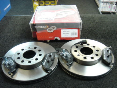 VW GOLF MK4 1.4 1.6 1.8 2.0 1.9tdi sdi MINTEX FRONT BRAKE DISCS BRAKE PADS 280