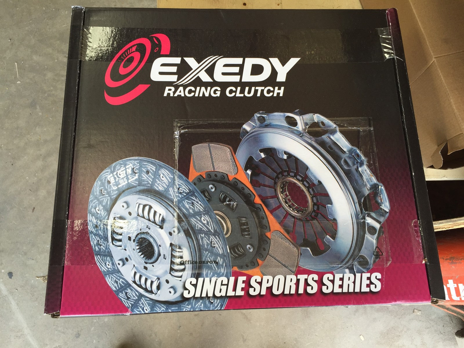 FOR SUBARU IMPREZA EXEDY STAGE 1 ORGANIC FAST ROAD CLUTCH KIT GF8 GC EJ20T 93-00