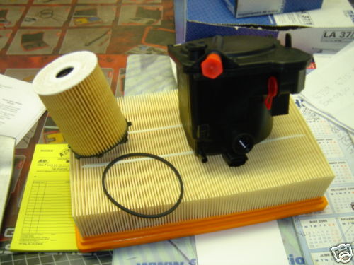FOR FORD FOCUS CMAX 1.6TDCI SERVICE KIT OIL FILTER AIR FILTER DIESEL FUEL FILTER