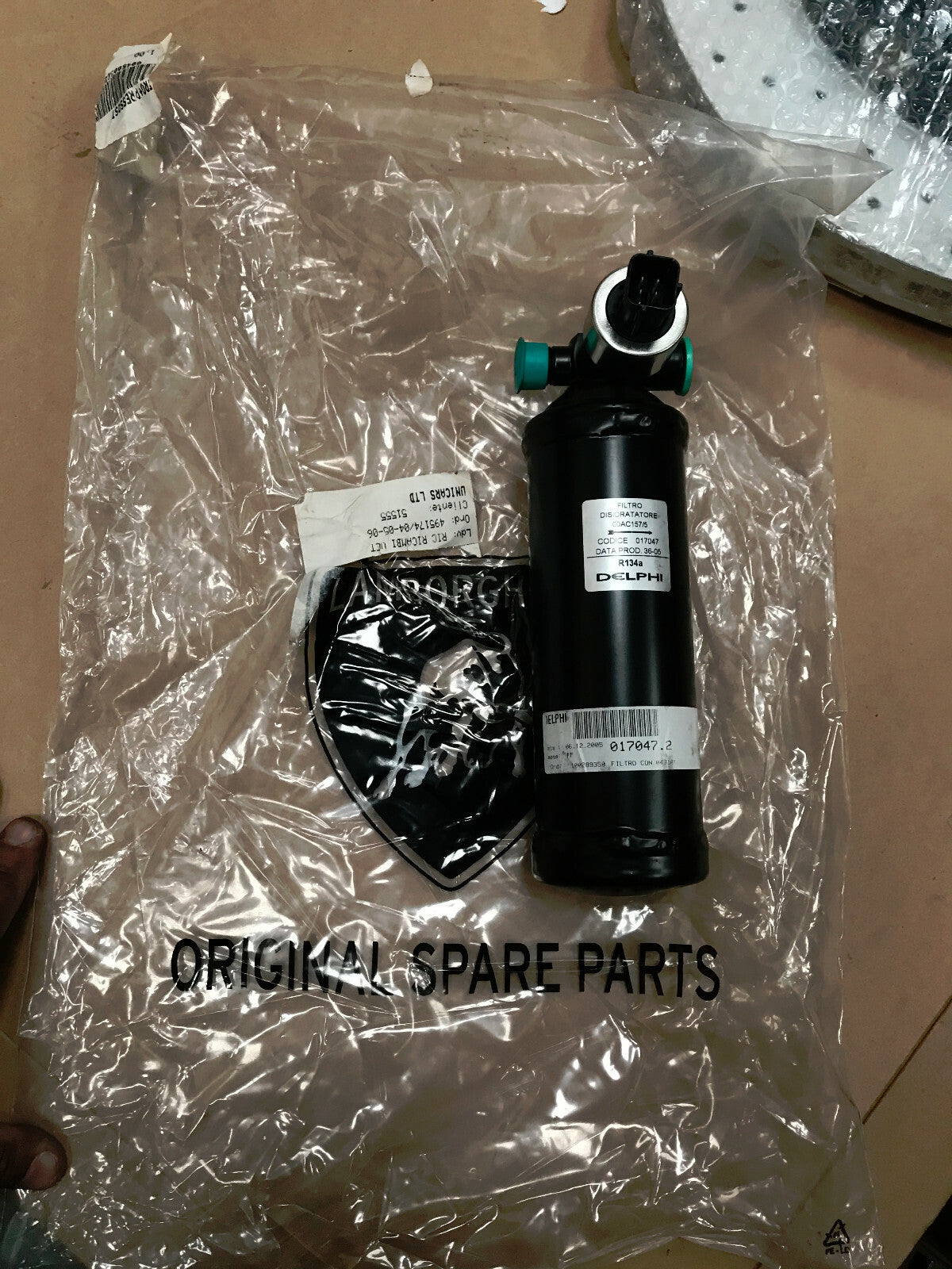 LAMBORGHINI DIABLO MURCIELAGO AIR CON DRYER FILTER 0045003629 
