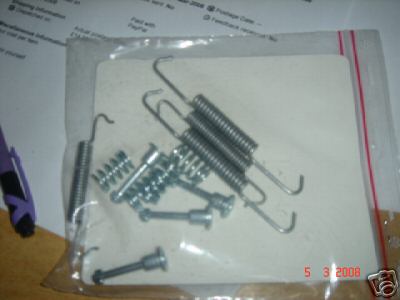 PEUGEOT 406 REAR HAND BRAKE PARKING SHOE FITTING KIT NEW