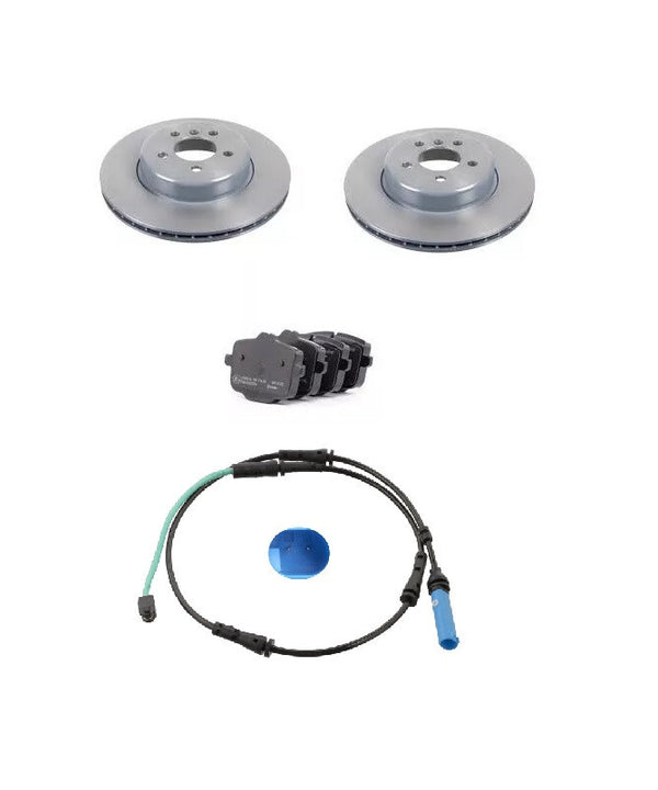 7 SERIES 730D M SPORT (MK6 FL (G11) REAR BRAKE DISC REAR PADS  SENSOR WIRE 345mm
