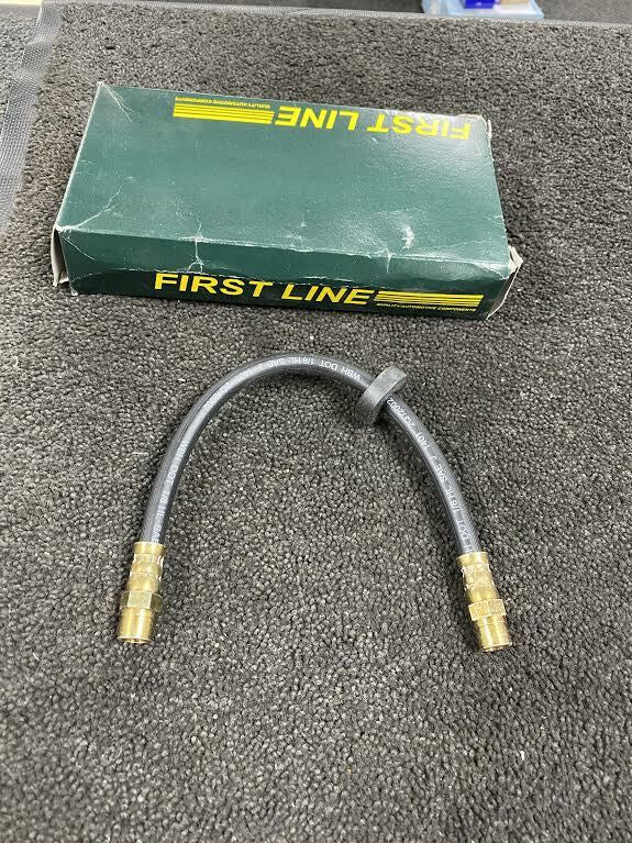 FOR AUDI 100 1.8 AVANT C3 (1983-1991) (08/83-06/86) FIRSTLINE FRONT BRAKE HOSE  