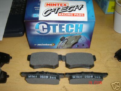 FOR HONDA CIVIC TYPE R BRAKE PADS REAR  CTECH MDB1564M1144