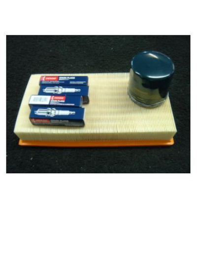 FORD KA 1.3 1996-02 OIL FILTER AIR FILTER SPARK PLUGS SERVICE KIT