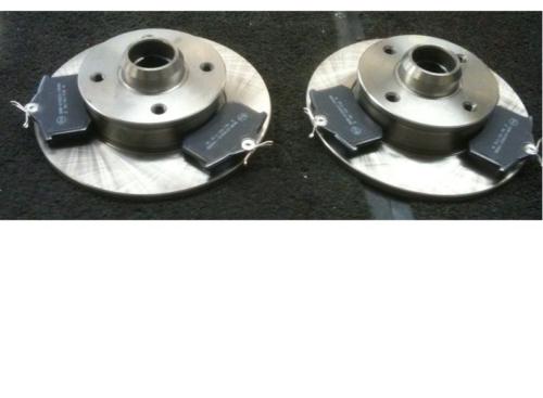 FOR VW GOLF CABRIOLET VW CORRADO REAR BRAKE DISC BRAKE PADS 4 STUD 226MM