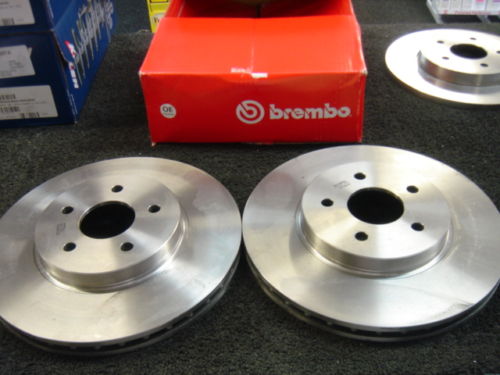 MONDEO 2.0 TDDI TDCI BREMBO FRONT BRAKE DISCS X 2 NEW