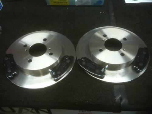 FIT FOR SUZUKI IGNIS 1.5 SPORT 03> REAR  BRAKE DISC & PADS