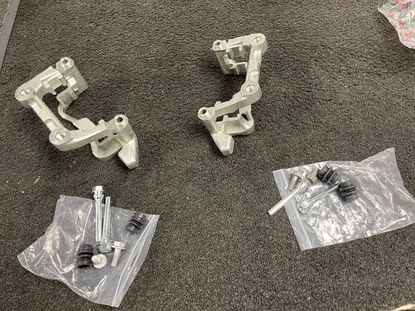 REAR BRAKE CALIPER CARRIER BRACKET LH NS AUDI A3 8P TFSi TSi TD GTD 256MM DISC