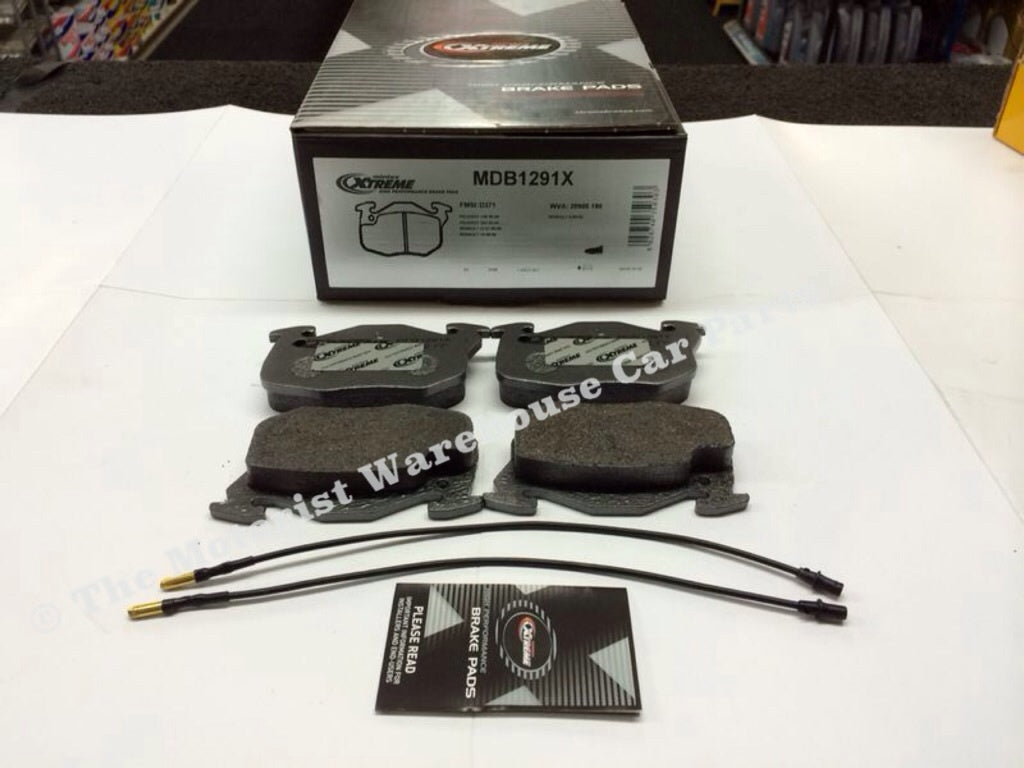 CITROEN SAXO PEUGEOT 205 309 405 RENAULTCLIO MINTEX  XTREME BRAKE PADS MDB1291